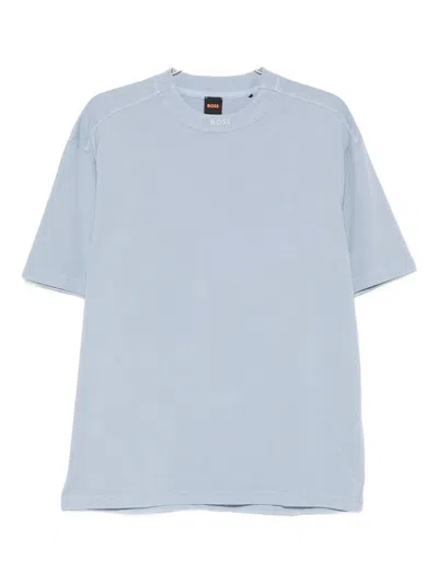 Hugo Boss Short-sleeve T-shirt In Brown