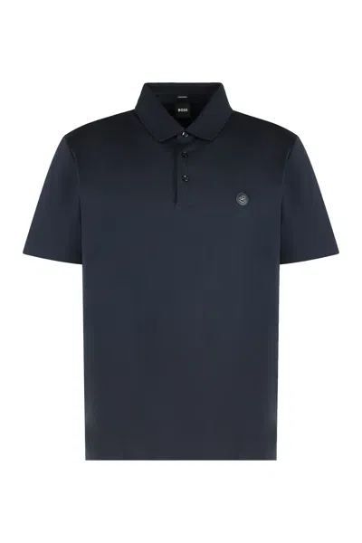 HUGO BOSS SHORT-SLEEVED POLO IN COTTON