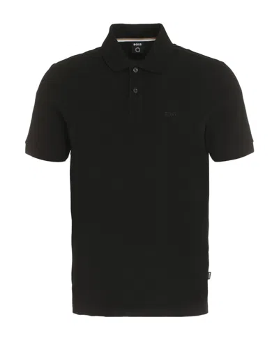 HUGO BOSS BOSS HUGO BOSS LOGO EMBROIDERED REGULAR-FIT POLO SHIRT