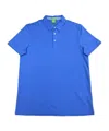 Hugo Boss Short-sleeved Polo Shirt In Blue
