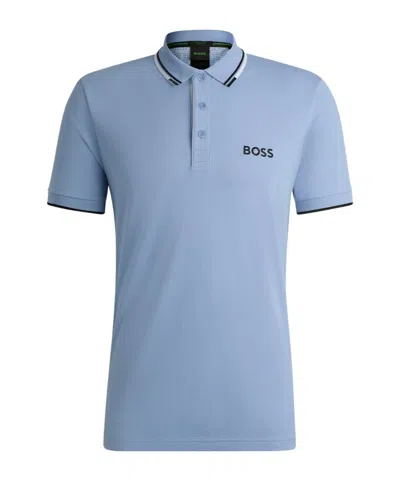 HUGO BOSS BOSS HUGO BOSS LOGO EMBROIDERED SHORT-SLEEVED POLO SHIRT