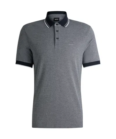 HUGO BOSS BOSS HUGO BOSS LOGO EMBROIDERED SHORT-SLEEVED POLO SHIRT