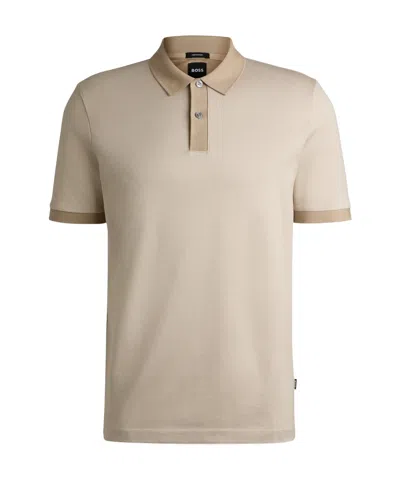 HUGO BOSS BOSS HUGO BOSS BUTTON DETAILED SHORT-SLEEVED POLO SHIRT