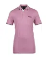 Hugo Boss Short-sleeved Polo Shirt In Pink