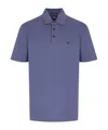 Hugo Boss Short-sleeved Polo Shirt In Purple