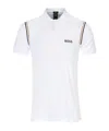 Hugo Boss Short-sleeved Polo Shirt In White