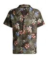 Hugo Boss Regular-fit Shirt With Seasonal Print In Multicolor