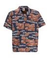 Hugo Boss Short-sleeved Shirt In Multicolor