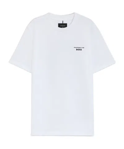 HUGO BOSS X PORSCHE MERCERIZED COTTON T-SHIRT