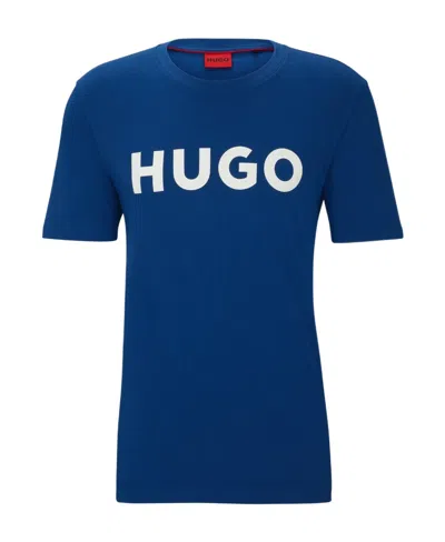 Hugo Boss Short-sleeved T-shirt In Blue