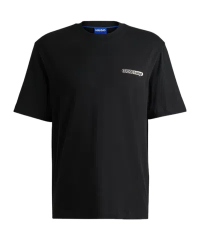 Hugo Boss Short-sleeved T-shirt In Black