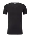 Hugo Boss Short-sleeved T-shirt In Black