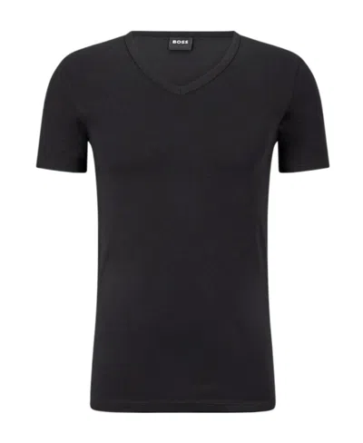 Hugo Boss Short-sleeved T-shirt In Black