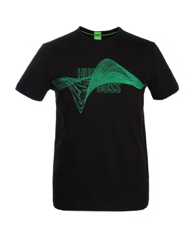 Hugo Boss Short-sleeved T-shirt In Black