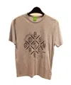 Hugo Boss Short-sleeved T-shirt In Brown