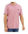 Hugo Boss Short-sleeved T-shirt In Pink