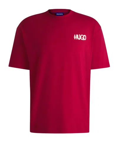 Hugo Boss Short-sleeved T-shirt In Red
