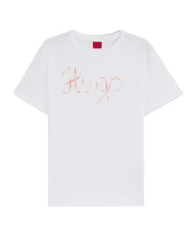 Hugo Boss Short-sleeved T-shirt In White