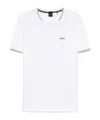 Hugo Boss X Matteo Berrettini Slim Fit Crewneck T-shirt In White