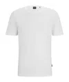 Hugo Boss Tiburt Regular-fit T-shirt In White