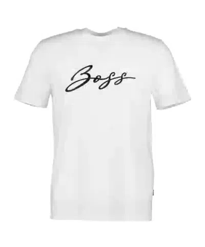 Hugo Boss Short-sleeved T-shirt In White