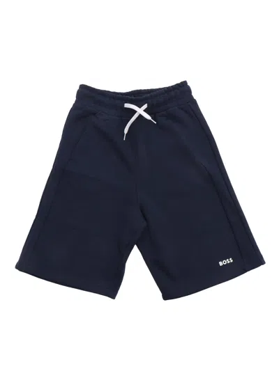 Hugo Boss Kids' Shorts In Blue