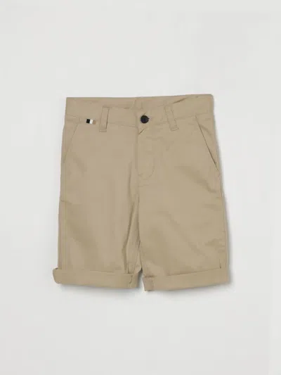 Hugo Boss Shorts Boss Kids Color Beige