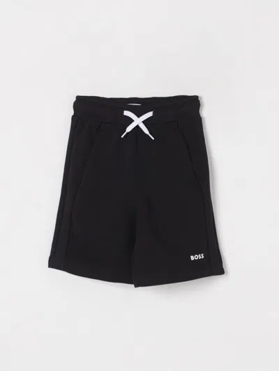 Hugo Boss Shorts Boss Kids Color Black