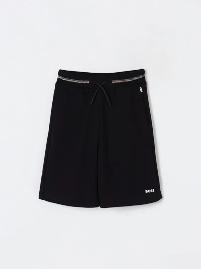 Hugo Boss Shorts Boss Kids Color Black