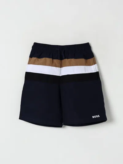 Hugo Boss Shorts Boss Kids Color Marine