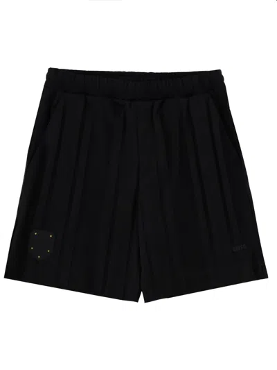 Hugo Boss Lux Huxley Shorts Pleated Design Studs In Black