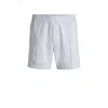Hugo Boss Shorts With Vertical Stripe In Blue