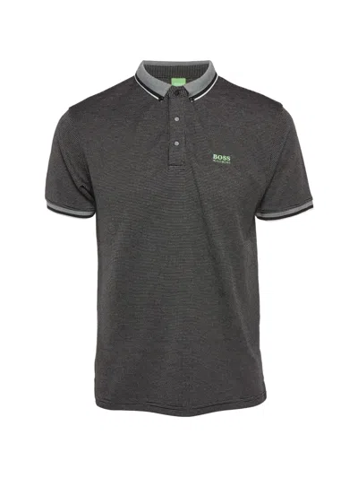 Pre-owned Hugo Boss Short-sleeve Polo Shirt In Black