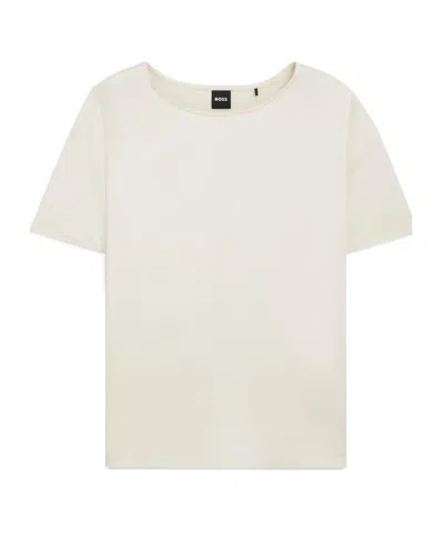 Hugo Boss Shortsleeve Tshirt In White