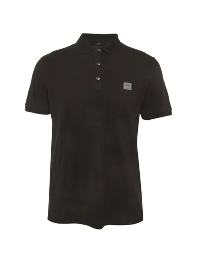 Pre-owned Hugo Boss Short-sleeves Polo Shirt In Black