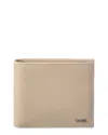 Hugo Boss Shotgun Leather Wallet In Neutral