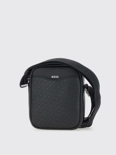 Hugo Boss Shoulder Bag Boss Men Color Black