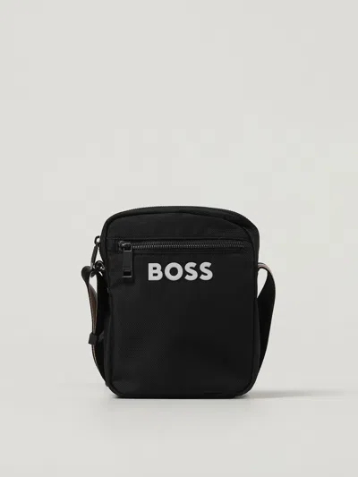 Hugo Boss Shoulder Bag Boss Men Color Black