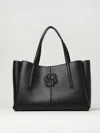 Hugo Boss Tote Bag Boss Woman Color Black In Black