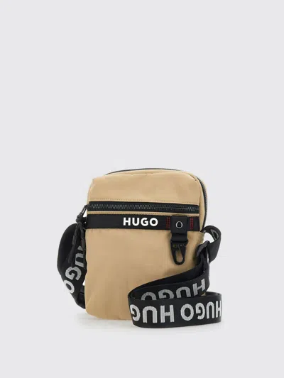 Hugo Boss Shoulder Bag Hugo Men Color Beige