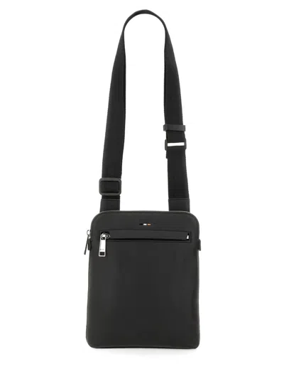 Hugo Boss Shoulder Bag With Logo In Black