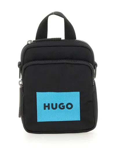 Hugo Boss Shoulder Bag With Logo In Black