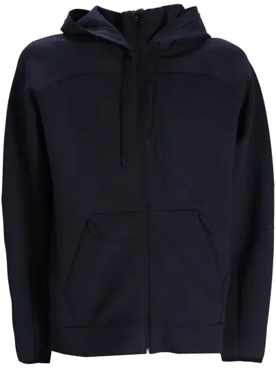 Hugo Boss Sicon Desert Tech Hoodie In Blue