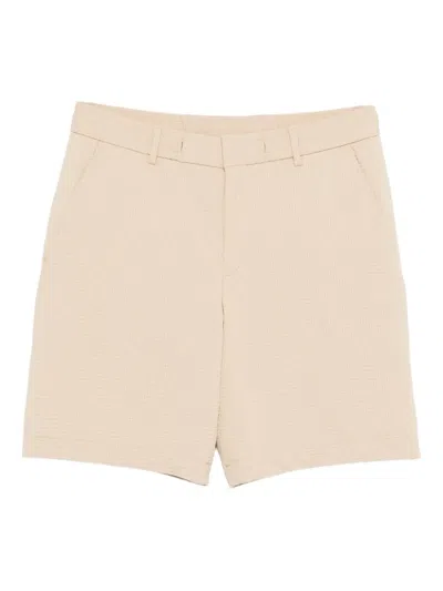 Hugo Boss Side Pocket Shorts In Neutral