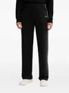 Hugo Boss Side-stripe Trousers In Black