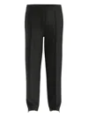 Hugo Boss Side-stripe Zip-detail Sweatpants In Black
