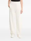 Hugo Boss Side-zip Track Pants In White