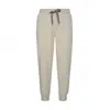 Hugo Boss Signature-stripe Tracksuit Bottoms In Neutral