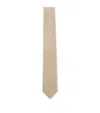 Hugo Boss Silk-blend Jacquard Tie In White