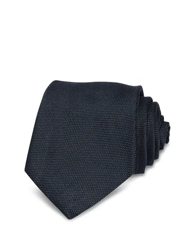 Hugo Boss Silk Classic Neat Tie In Blue